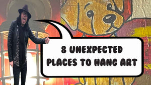 8 Unexpected Places to Hang Art