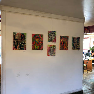Photos of Mini pops solo Exhibition Liverpool