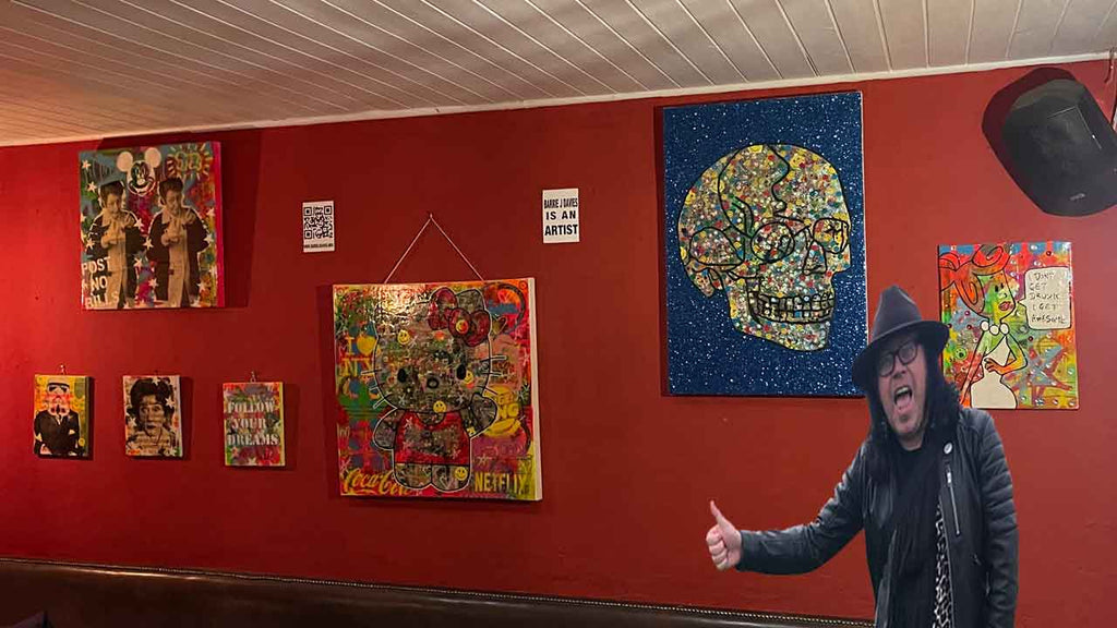 Check out my artwork at Brighton Rocks Bar
