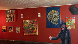 Check out my artwork at Brighton Rocks Bar