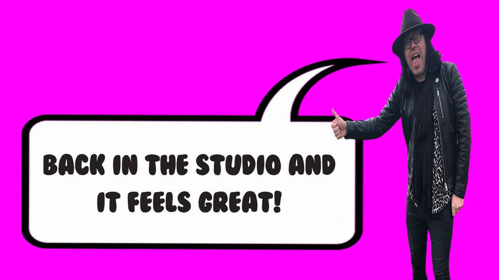 Back in the studio and it feels great!