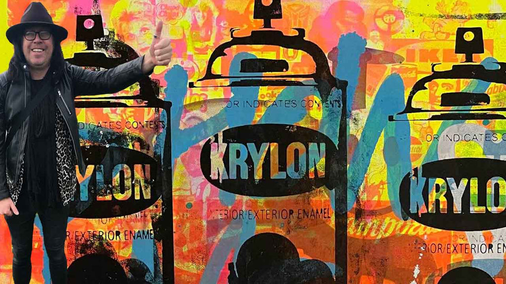 New Graffiti style mash up prints