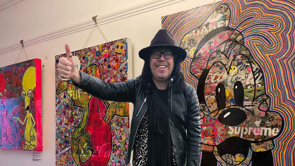 How to hang artwork