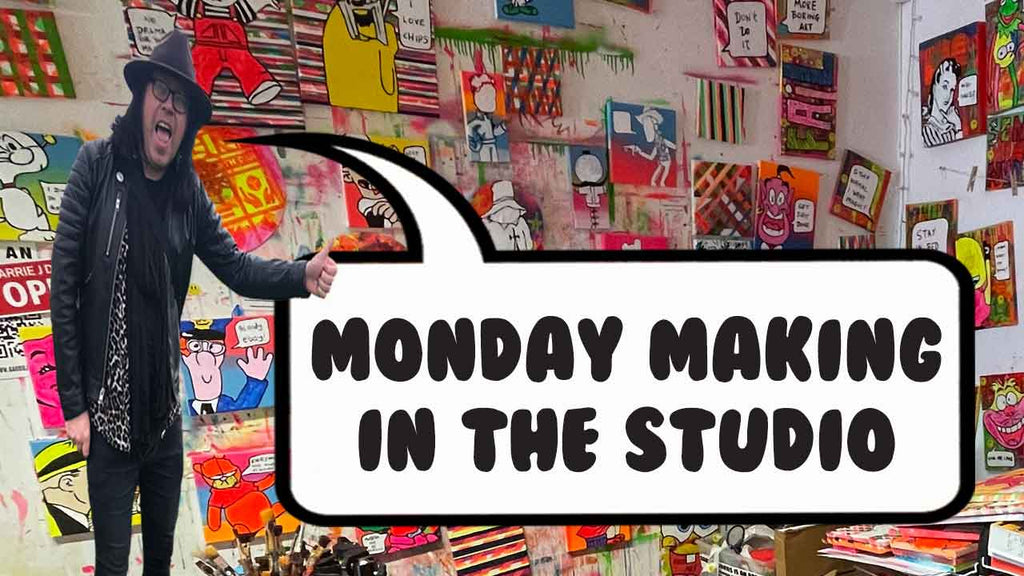Monday Making in the studio