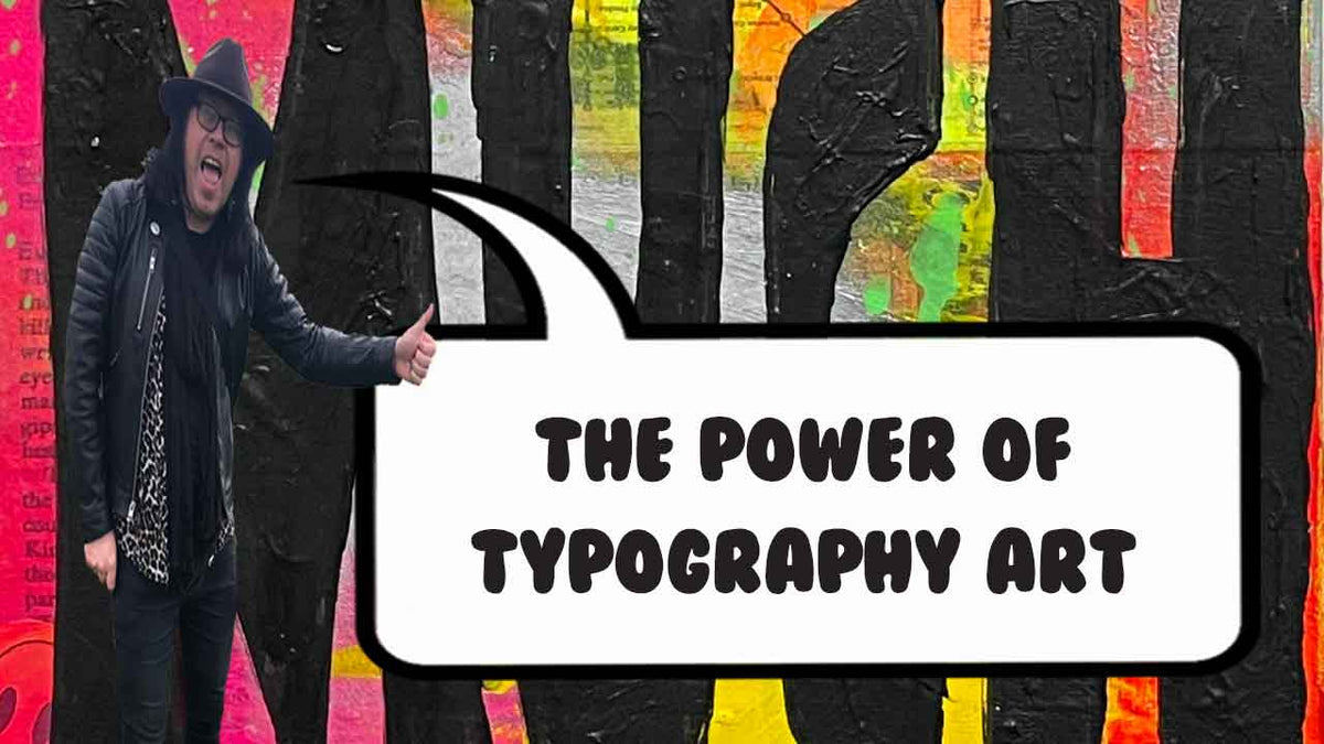 What Is Typography Art? | Text Art Explained – BARRIE J DAVIES