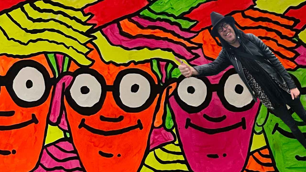 When street art meets pop art