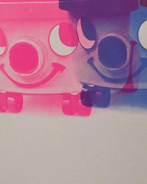 123 Suck it up Print by Barrie J Davies, unframed Silkscreen print on paper (hand finished) edition of 1/1, A2 size 42cm x 59.4cm