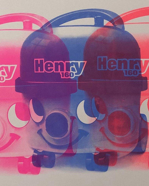 123 Suck it up Print by Barrie J Davies, unframed Silkscreen print on paper (hand finished) edition of 1/1, A2 size 42cm x 59.4cm