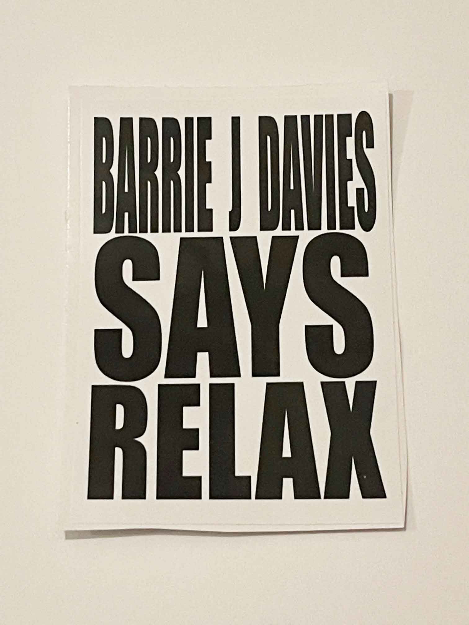 Street Art Sticker Pack by Barrie J Davies - Made of a selection of six limited edition stickers.