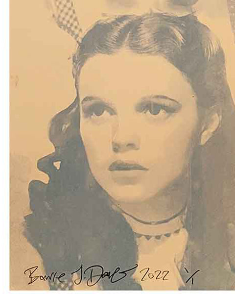 Awesome Over The Rainbow Print by Barrie J Davies, Unframed Silkscreen print on paper (hand finished), edition of 1/1 A2 size 42cm x 59cm.