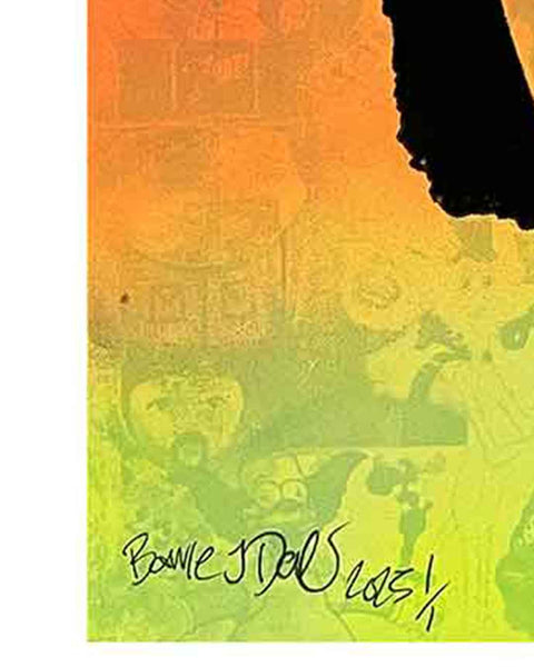 No More Boring Art Faded Print