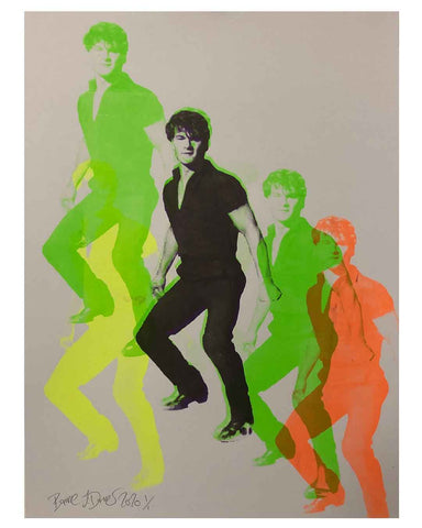 Nobody puts baby in the corner Print by Barrie J Davies 2020 - unframed Silkscreen print on paper (hand finished) edition of 1/1 - A2 size 42cm x 59.4cm.