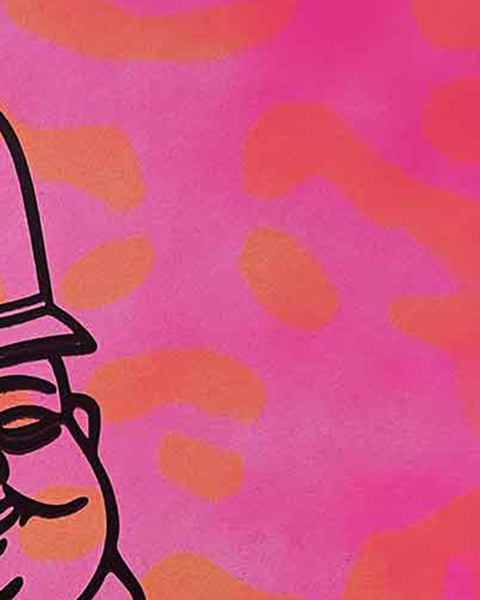 Pink Karma Cop Print