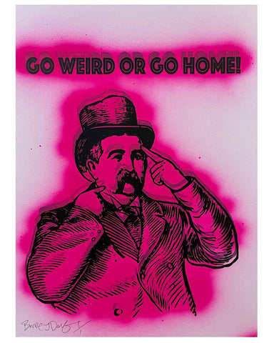 Pink Weird Print