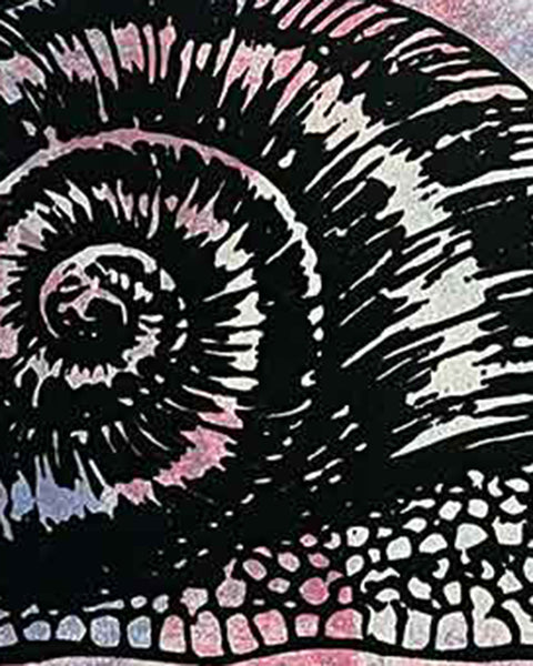 Slow Punk Print by Barrie J Davies, unframed Silkscreen print on paper (hand finished) edition of 1/1, A3 size 29.7 cm x 42 cm.