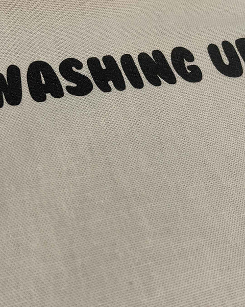 Washing Up Fairy Tea Towel by Barrie J Davies.