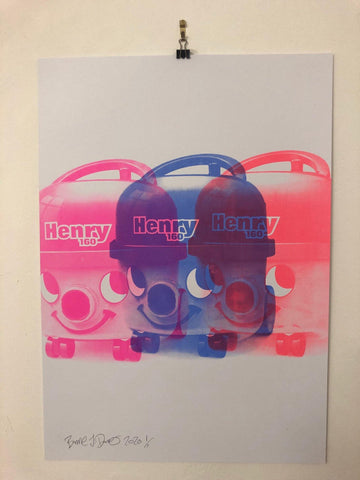 123 Suck it up Print by Barrie J Davies 2020