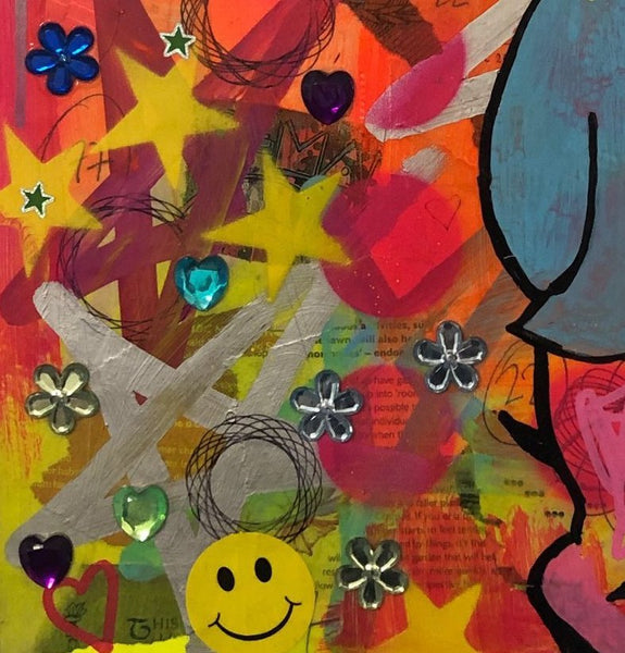 Clapping Painting - BARRIE J DAVIES IS AN ARTIST
