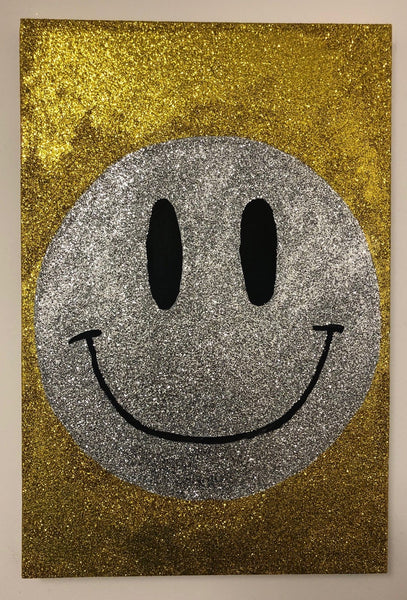 Drop the hate Painting by Barrie J Davies 2019