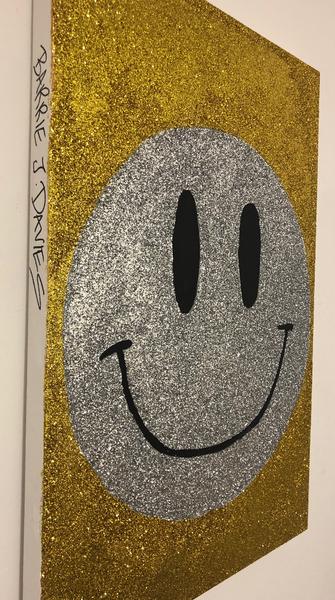 Drop the hate Painting by Barrie J Davies 2019
