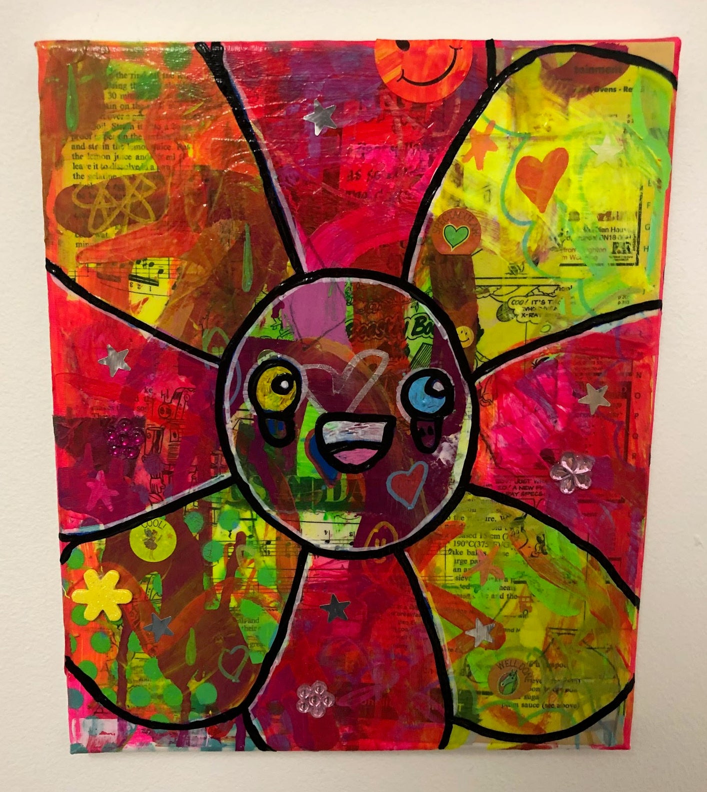 Happy Flower by Barrie J Davies 2019