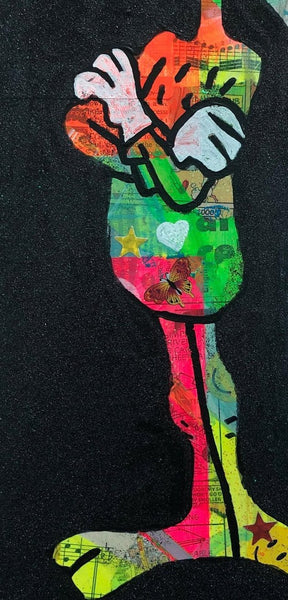 I love the smell of napalm in the morning by Barrie J Davies 2019, mixed media on canvas, unframed, 30cm x 40cm. Barrie J Davies is an Artist - Pop Art and Street art inspired Artist based in Brighton England UK - Pop Art Paintings, Street Art Prints & Editions available.