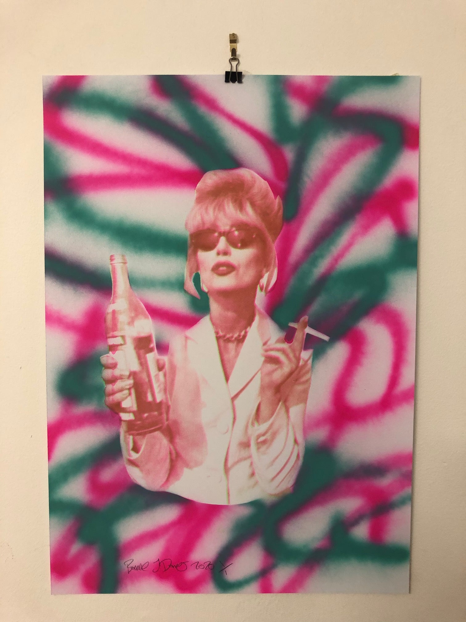 I Want It All Trippy Print - BARRIE J DAVIES IS AN ARTIST