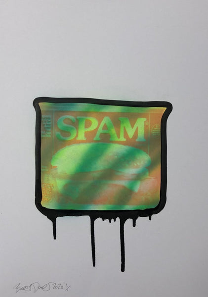 Junk Mail dripper Print - BARRIE J DAVIES IS AN ARTIST
