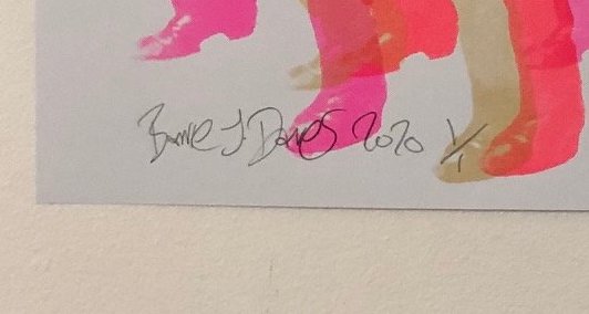 Trippy Nobody puts baby in the corner Print - BARRIE J DAVIES IS AN ARTIST