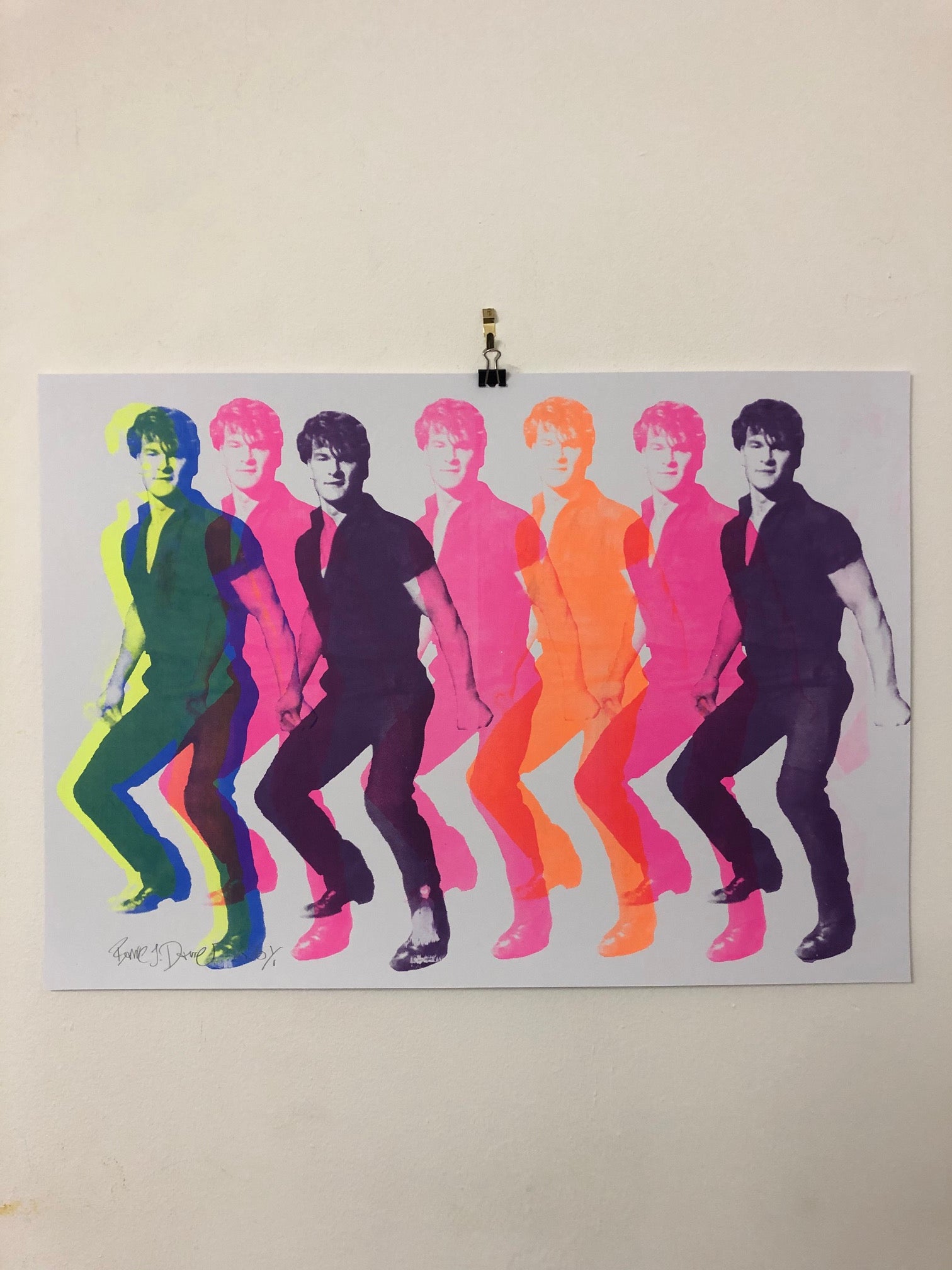 Nobody puts baby in the corner Print - BARRIE J DAVIES IS AN ARTIST
