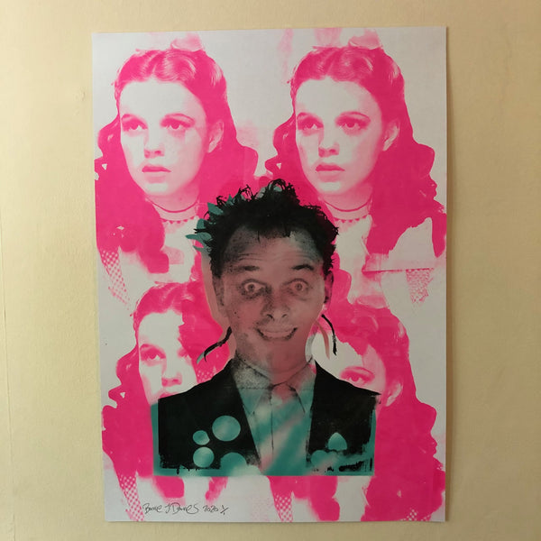 Rick Under The Rainbow Print - BARRIE J DAVIES IS AN ARTIST
