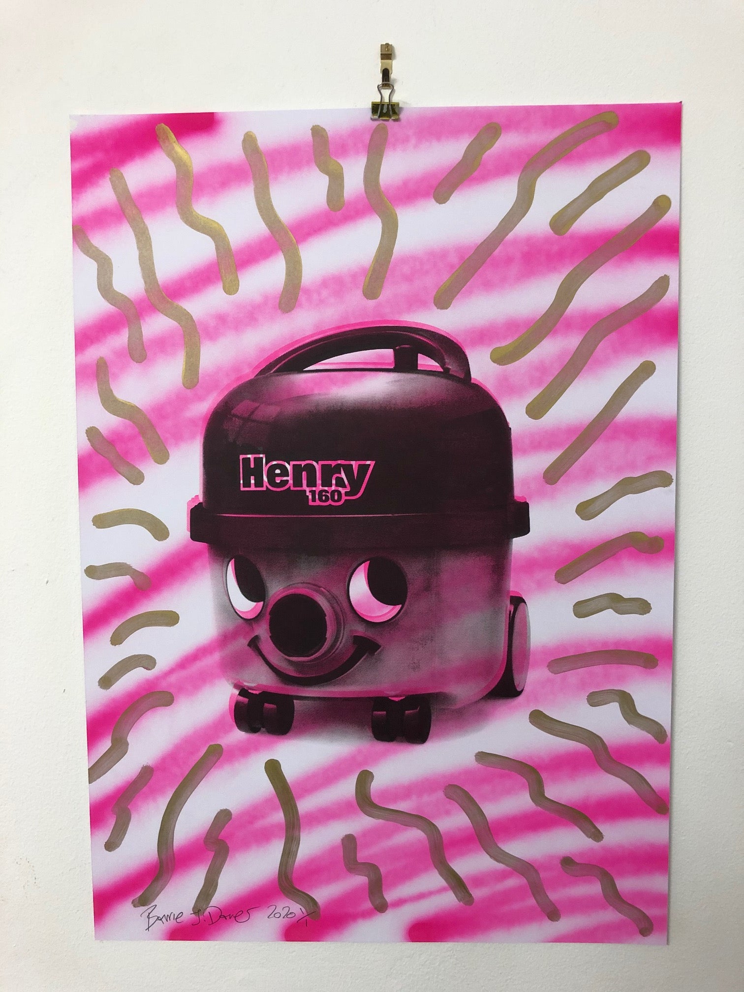 Suck it up Print - BARRIE J DAVIES IS AN ARTIST