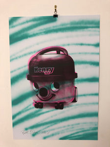 Suck it up Print - BARRIE J DAVIES IS AN ARTIST