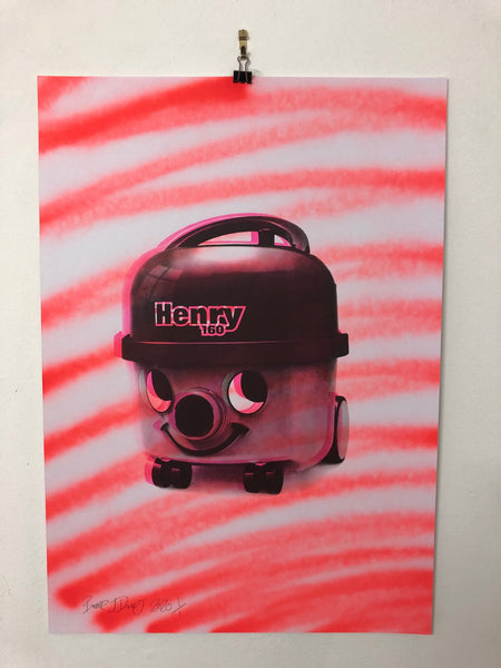 Suck it up Print - BARRIE J DAVIES IS AN ARTIST