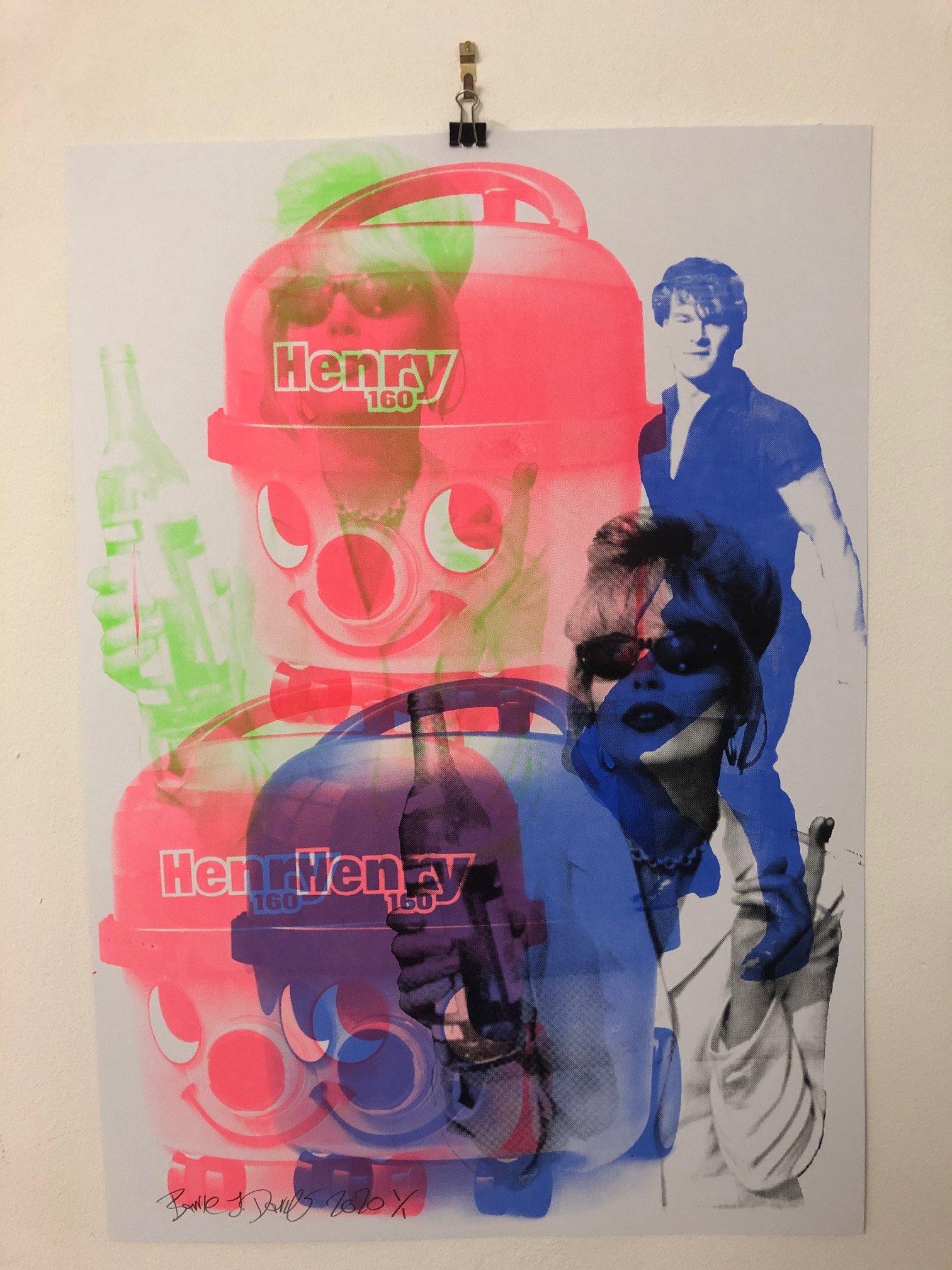 All Mixed Up Mash Up Print - BARRIE J DAVIES IS AN ARTIST