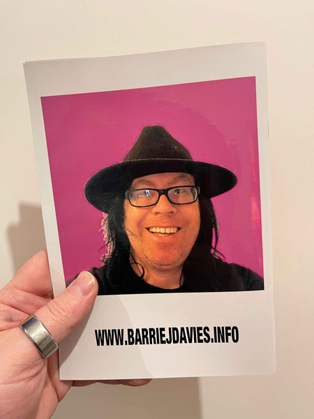 "Art" book by Barrie J Davies  This limited edition of 100 book is signed and numbered by Barrie J Davies, 40 pages, 148mm x 210mm.