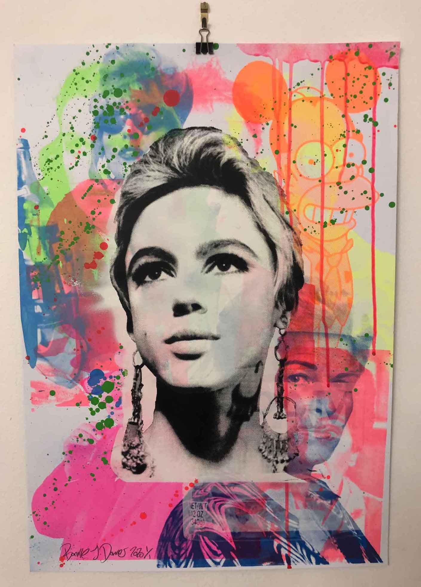 Art Star Print - BARRIE J DAVIES IS AN ARTIST