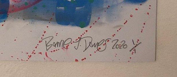 Art Star Print - BARRIE J DAVIES IS AN ARTIST