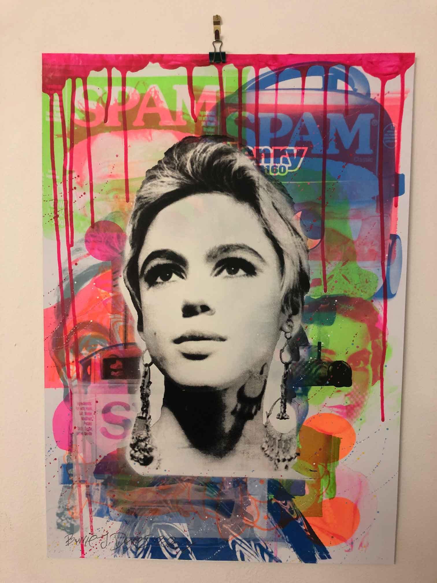 Art Star Print - BARRIE J DAVIES IS AN ARTIST