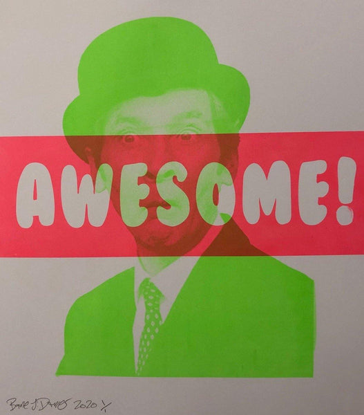 Awesome Mistake Print - BARRIE J DAVIES IS AN ARTIST