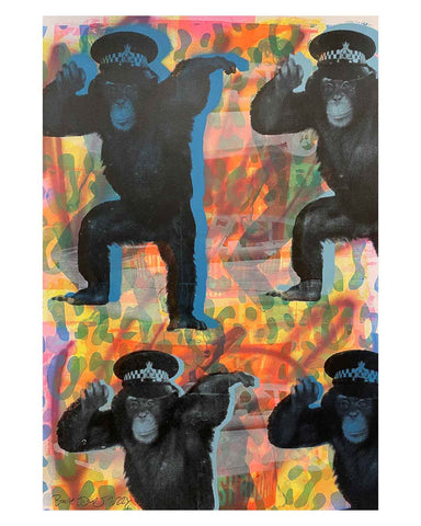 Blue Dance Bored Ape Print