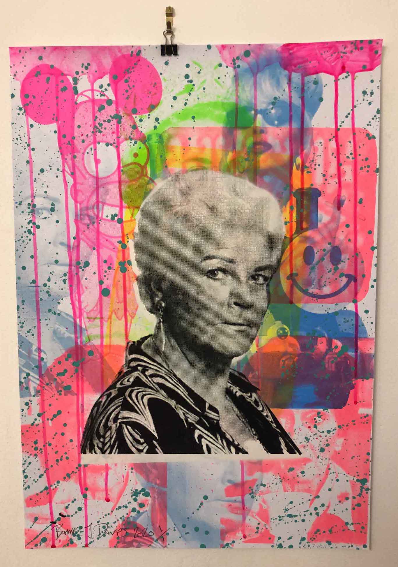 Butchers Mash Up Print - BARRIE J DAVIES IS AN ARTIST