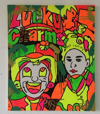 Club Foot Painting - BARRIE J DAVIES IS AN ARTIST