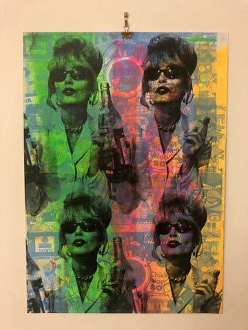 Crazy I Want it all Print - BARRIE J DAVIES IS AN ARTIST