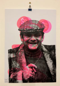 Cushty Mouse Print - BARRIE J DAVIES IS AN ARTIST