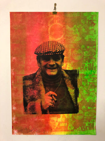 Cushty Print - BARRIE J DAVIES IS AN ARTIST