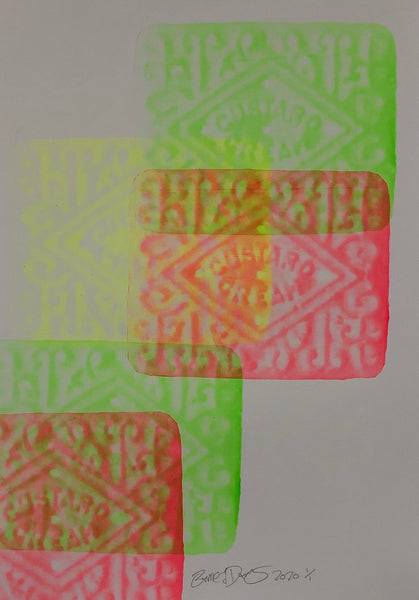 Disco Biscuit Print - BARRIE J DAVIES IS AN ARTIST