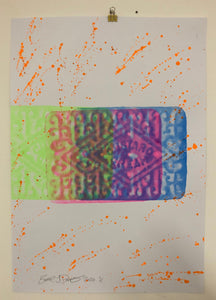 Disco Biscuit Print - BARRIE J DAVIES IS AN ARTIST
