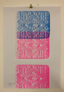 Disco Biscuit Print - BARRIE J DAVIES IS AN ARTIST