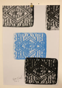 Disco Biscuit Print - BARRIE J DAVIES IS AN ARTIST
